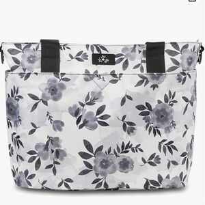 JuJuBe Encore Tote Travel Diaper Bag in Watercolor Ice